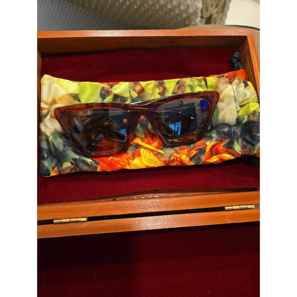 Maui Jim Kiki Kiki MJ849-52C STG-SG Eyeglass Frame Only 54-20-145 Italy